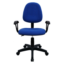 Blaue Farbe Allgemeine Verwendung Ergonomischer Stoffstuhl